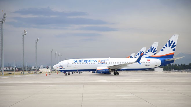 SUNEXPRESS DIŞ HAT UÇUŞLARINA BAŞLADI