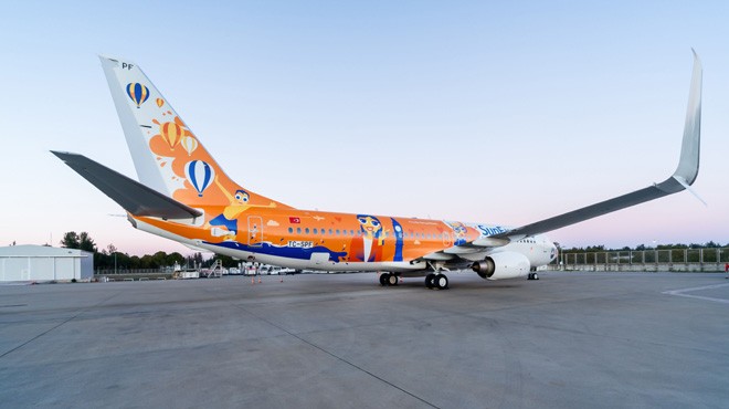 SUNEXPRESS UÇAĞINA ÖZEL GİYDİRME