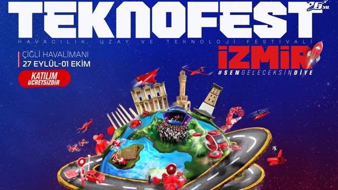 TEKNOFEST HEYECANI 27 EYLÜL'DE İZMİR'DE