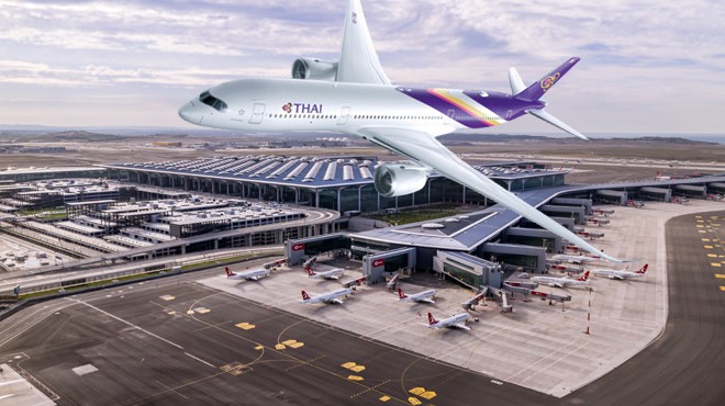 THAI AIRWAYS İSTANBUL HAVALİMANI’NA GELİYOR