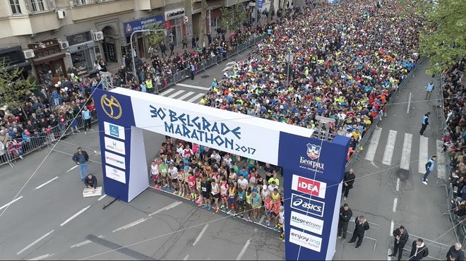 THY BELGRAD MARATONU'NA SPONSOR OLDU