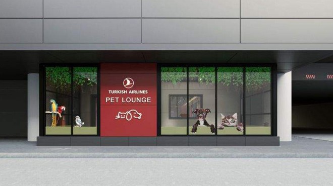 THY'DEN MİNİK DOSTLARIMIZA ‘PET LOUNGE'