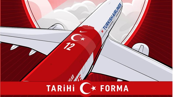 THY’DEN TARİHİ FORMA