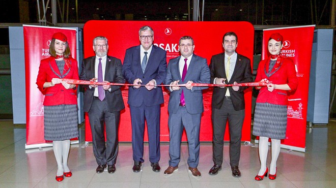 TÜRK HAVA YOLLARI OSAKA UÇUŞLARINA BAŞLADI