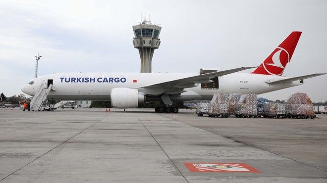 TURKISH CARGO 100 MİLYON DOZ AŞI TAŞIDI