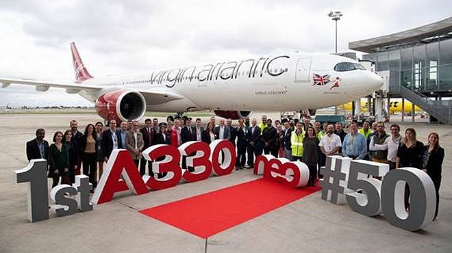 VIRGIN ATLANTIC İLK A330NEO'SUNA KAVUŞTU