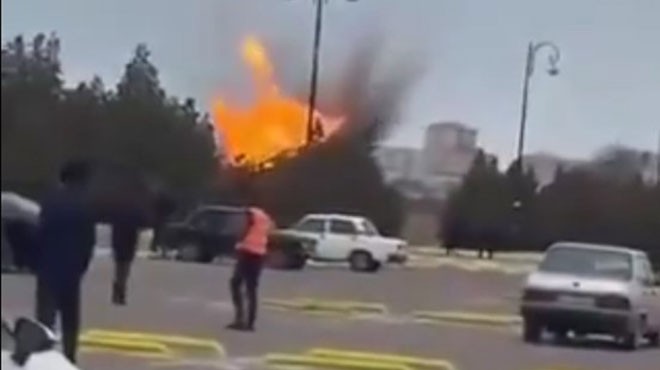 İRAN NAHÇİVAN HAVALİMANINI VURDU!