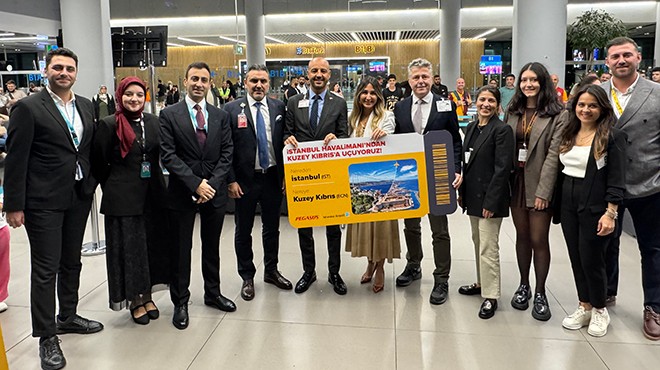 PEGASUS İSTANBUL HAVALİMANI-KKTC UÇUŞLARINA BAŞLADI