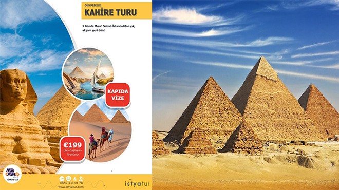 İSTYATUR’DAN GÜNÜBİRLİK KAHİRE TURU