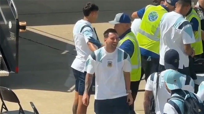 ABD’Lİ GÖREVLİLER MESSİ’Yİ BÖYLE ARADI!