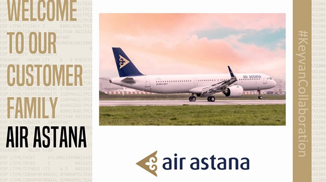AIR ASTANA KEYVAN’LA ÇALIŞACAK