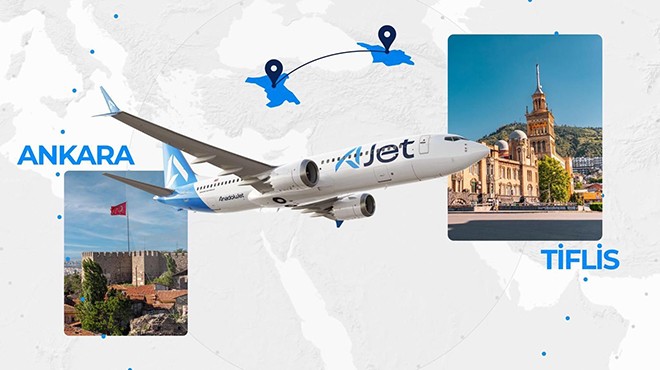 AJET ANKARA’DAN TİFLİS’E UÇACAK