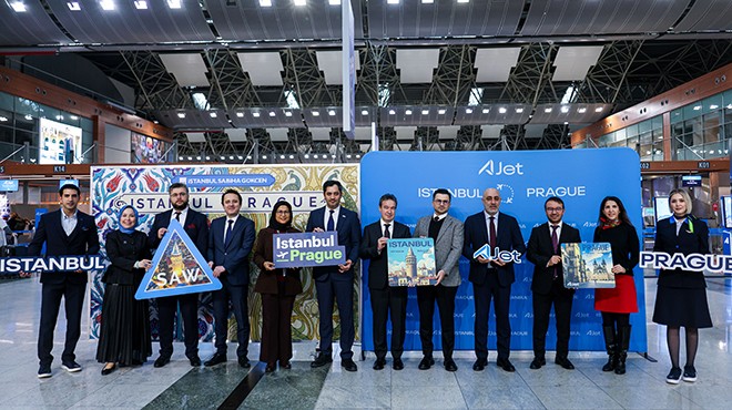 AJET’İN İSTANBUL-PRAG SEFERLERİ BAŞLADI