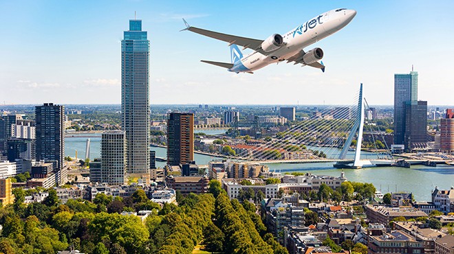 AJET’İN AVRUPA’DAKİ YENİ HATTI: ROTTERDAM