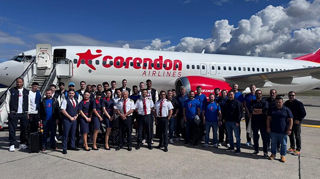 ANADOLU EFES İLK MAÇA CORENDON’LA UÇTU