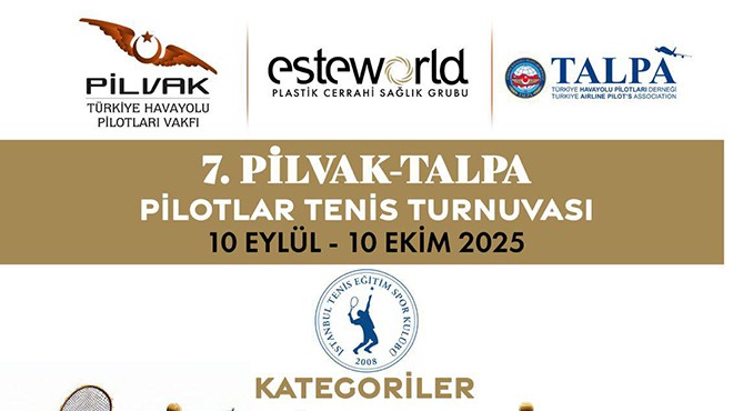 BU TURNUVA VEFAT EDEN PİLOTLAR ADINA