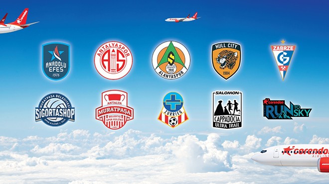 CORENDON SPORA DESTEĞE DEVAM EDİYOR