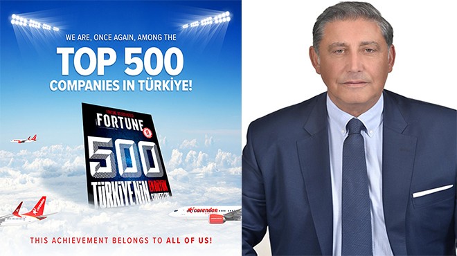 CORENDON TÜRKİYE’NİN EN BÜYÜK 500 ŞİRKETİ ARASINDA