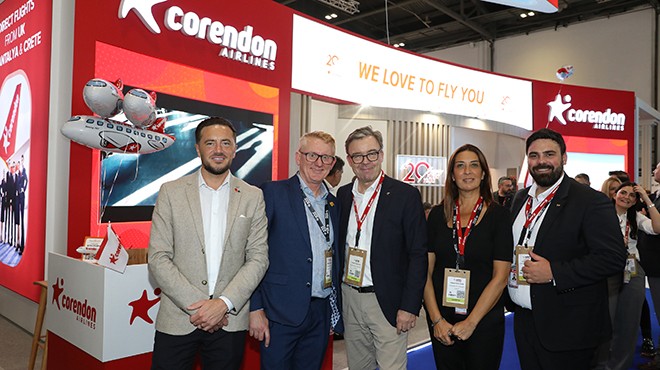 CORENDON WTM LONDRA FUARI’NA KATILDI