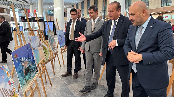 ÇUKUROVA DA ‘ADA KIBRIS’ RESİM SERGİSİ