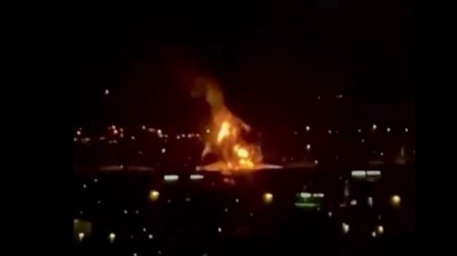 DUBAİ HAVALİMANI’NDA YANGIN