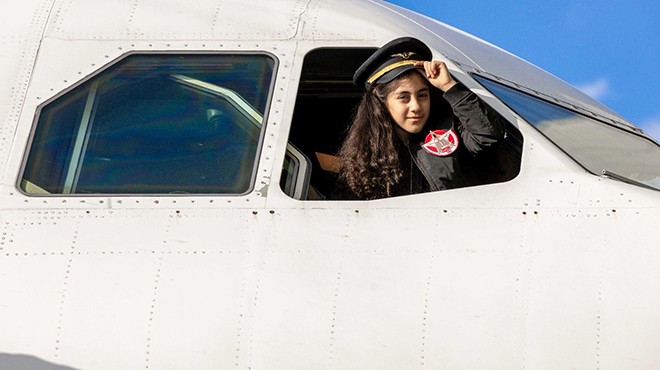 ECE NAZ’IN HAYALİ HÜRKUŞ PİLOTU OLMAK