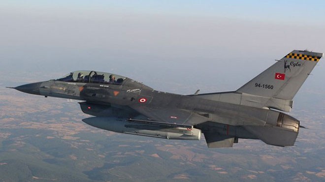 F-16 KAZASINDAN YENİ GÖRÜNTÜ