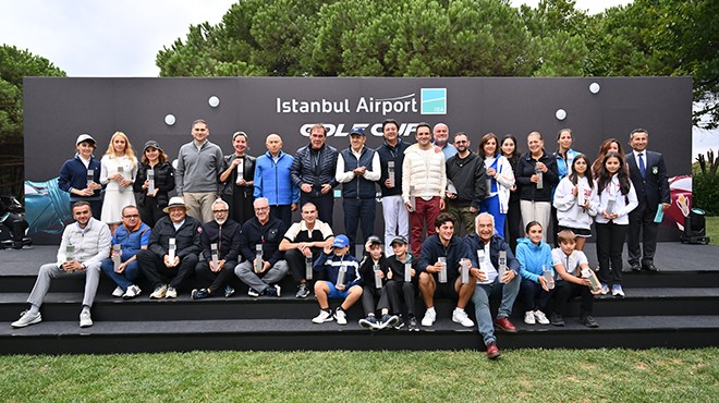 GOLF SEVERLER ISTANBUL AIRPORT GOLF CUPTA BULUŞTU