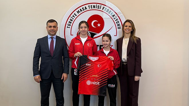 HİTİT’TEN MİLLİ MASA TENİSÇİLERE DESTEK