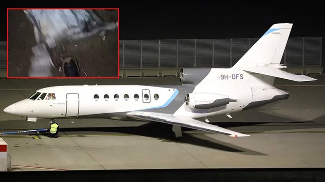 HAYMANALILAR UÇAĞIN ENKAZINA ULAŞTI