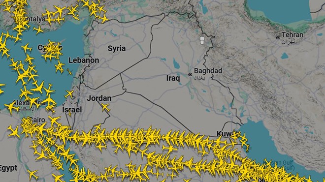 IRAK HAVA SAHASINI TÜM UÇUŞLARA KAPATTI