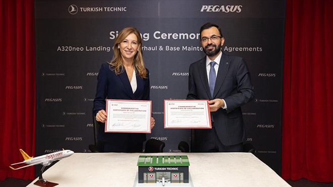 PEGASUS’UN A320’LERİ THY TEKNİK’E EMANET