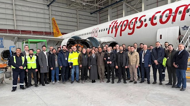 PEGASUS’UN UÇAK BAKIM MERKEZİNİN İLK FAZI DEVREYE ALINDI