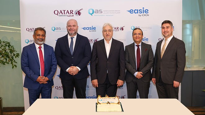 QATAR AIRWAYS ICRON’U CANLIYA ALDI
