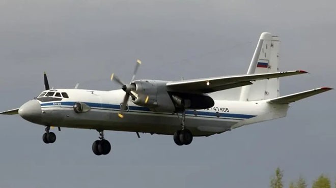 RUS ASKERİ UÇAĞI KIRIM DA DÜŞTÜ