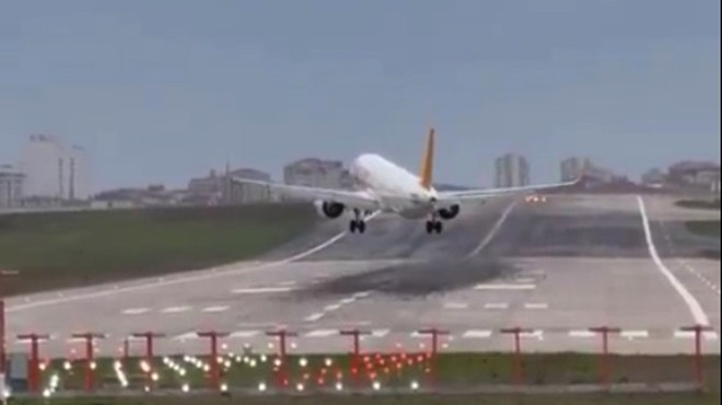 RÜZGARDA BÖYLE SAVRULDU!