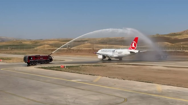 SİİRT HAVALİMANI YENİDEN AÇILDI