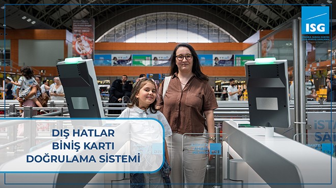 SABİHA GÖKÇEN DE ‘BİNİŞ KARTI DOĞRULAMA SİSTEMİ’ BAŞLADI