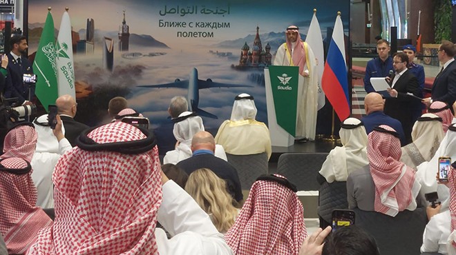 SAUDIA MOSKOVA SEFERLERİNİ BAŞLATTI