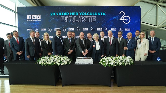 TAV ESENBOĞA’DA 20. YILINI KUTLUYOR