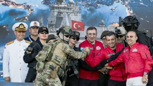 343 BİN KİŞİ TEKNOFEST MAVİ VATAN COŞKUSUNA ORTAK OLDU