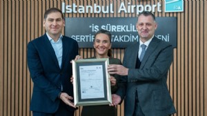 İGA İSTANBUL HAVALİMANI'NA SERTİFİKA