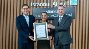 İGA İSTANBUL HAVALİMANI'NA SERTİFİKA