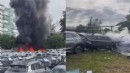 İKİ HELİKOPTER HAVADA ÇARPIŞTI