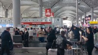 İSTANBUL HAVALİMANI’NDA BAYRAM YOĞUNLUĞU