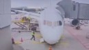 İŞTE LUFTHANSA UÇAĞININ ÇÖKME ANI