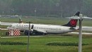 AIR CANADA PİSTTEN BÖYLE ÇIKTI