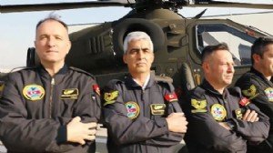 JANDARMAYA 15’NCİ ATAK HELİKOPTERİ