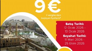 PEGASUS ÇUKUROVA’DAN ERBİL’E UÇACAK