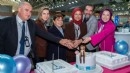 SABİHA GÖKÇEN HAVALİMANI’NDA KUTLAMA